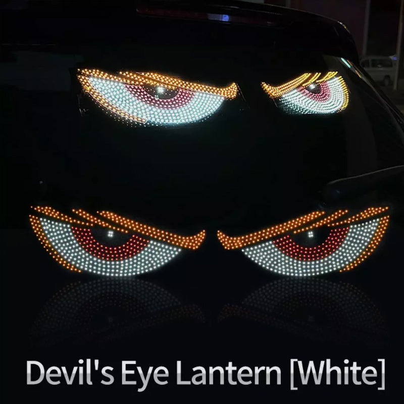😈 LED Devil Eyes Lichter für LKW-Windschutzscheibe