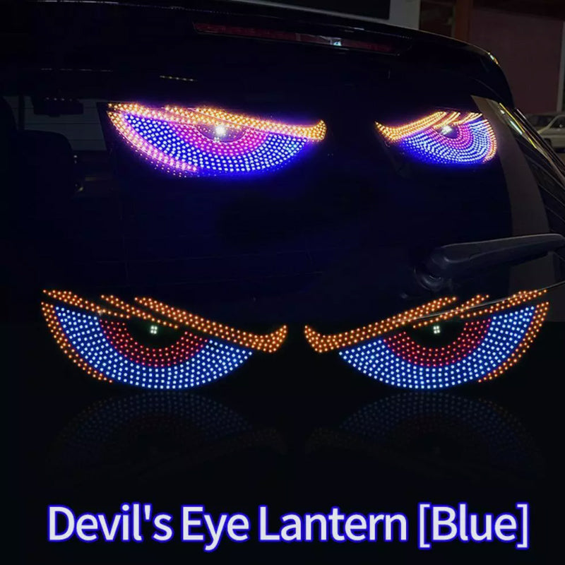 😈 LED Devil Eyes Lichter für LKW-Windschutzscheibe