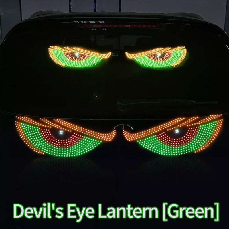 😈 LED Devil Eyes Lichter für LKW-Windschutzscheibe