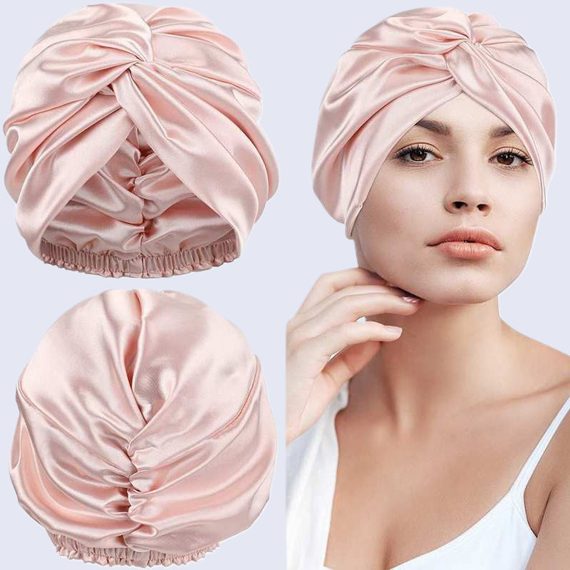 [Das beste Geschenk für sie] Universelle, dehnbare, weiche Haube im Twist-Stil