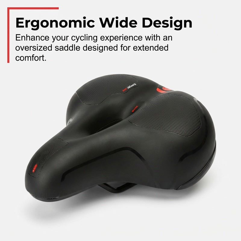 ✨🔥 Ergonomischer Fahrradsattel mit Memory-Schaum – atmungsaktiv, schmerzfrei dank Druckentlastung & stoßdämpfend für lange Touren 🚲💨 Jetzt entdecken & Komfort genießen!