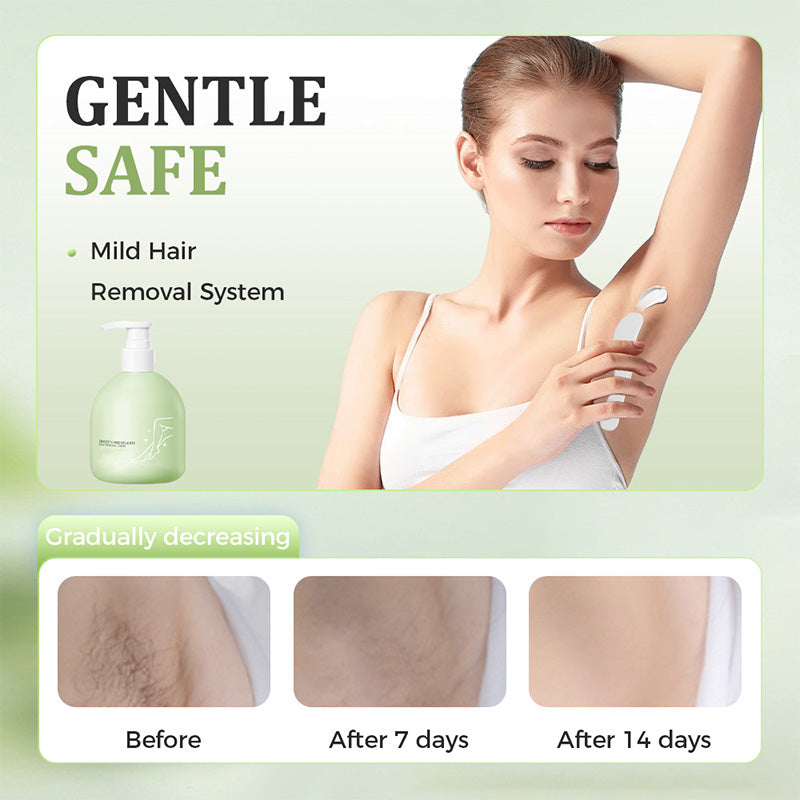 ✨ Sanft hautfreundliches Haarentfernungs-Set (Haarentfernungscreme + Rasierer) – schmerzfreie Anwendung für langanhaltend glatte Haut am ganzen Körper 🎁
