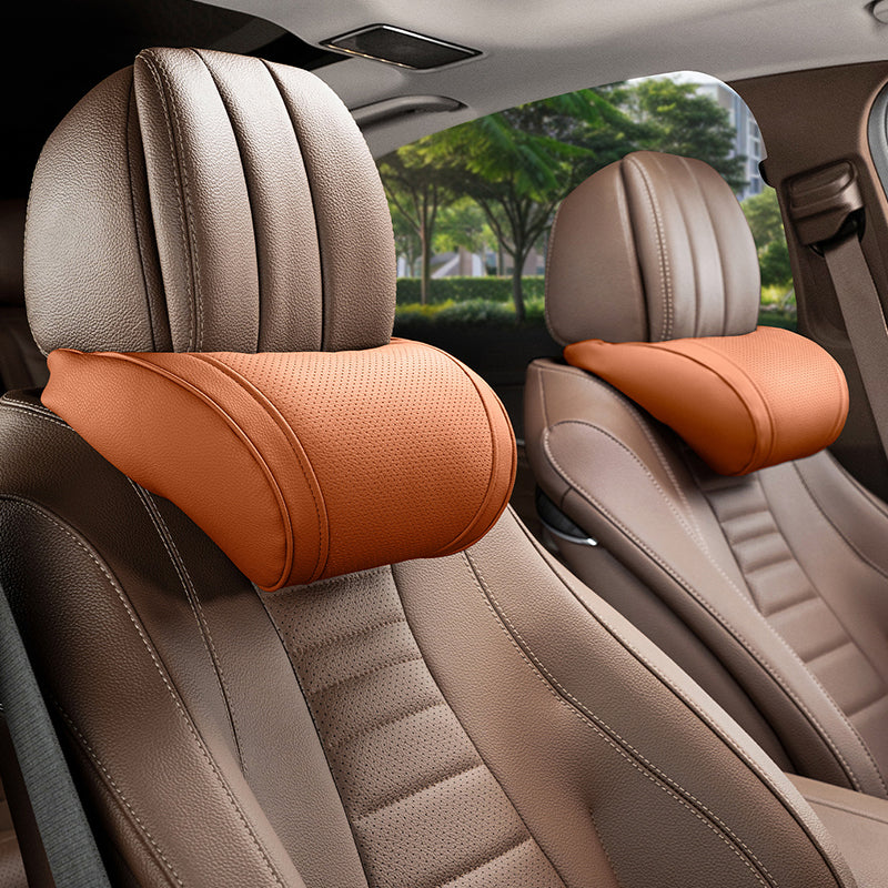🚗 Ergonomisches Kopfstützen- und Lendenwirbelstützen-Set für Autositze – perfekte Unterstützung für Nacken & Rücken – ideal für lange Fahrten & den täglichen Arbeitsweg | Versandfrei