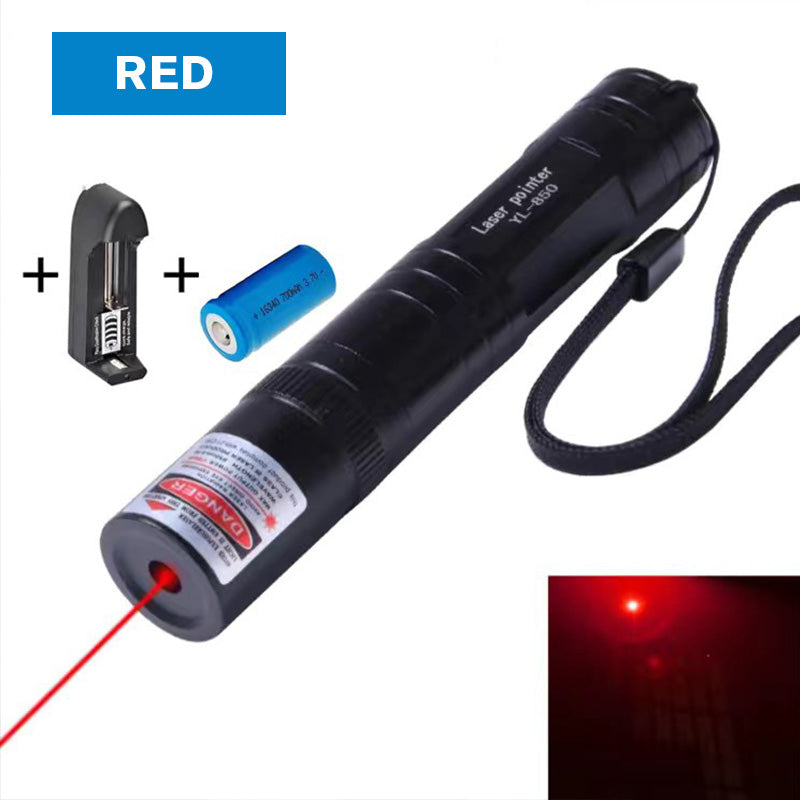 Hochleistungs-Laserpointer-Taschenlampe