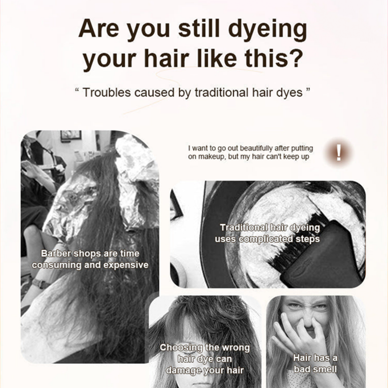 💇‍♀️ 3-in-1-Haarfärbekamm | Färben, verblenden und auftragen in einem – einfach zu Hause anzuwenden