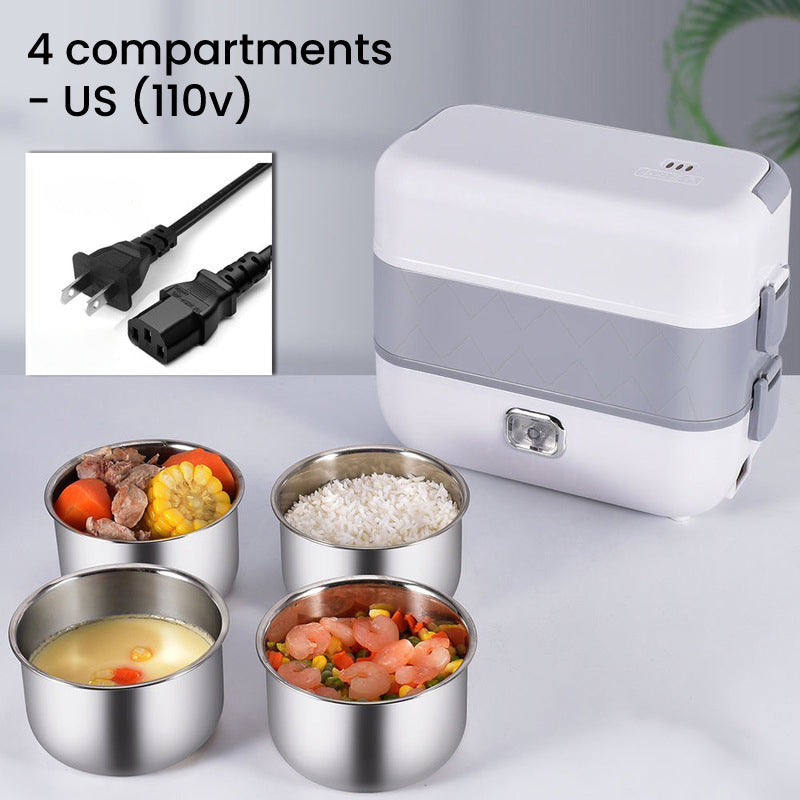 Elektrisch beheizte, tragbare Lunchbox