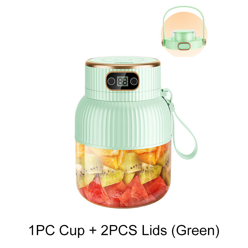 🔥 Wiederaufladbarer Handmixer – Leistungsstark für Obst und Gemüse! 🥤🍓