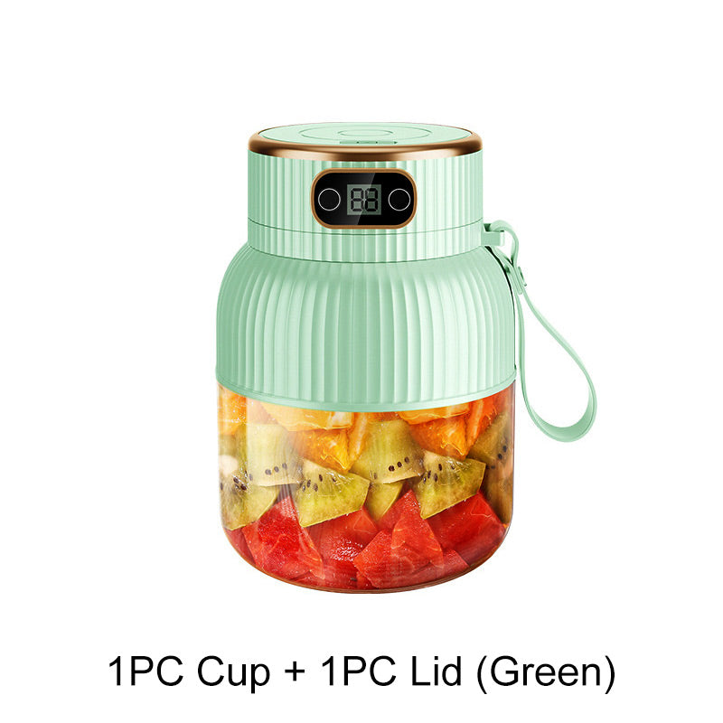 🔥 Wiederaufladbarer Handmixer – Leistungsstark für Obst und Gemüse! 🥤🍓