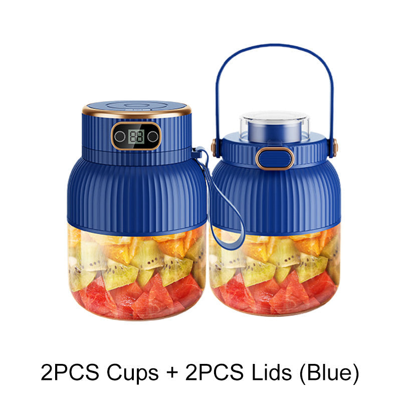 🔥 Wiederaufladbarer Handmixer – Leistungsstark für Obst und Gemüse! 🥤🍓