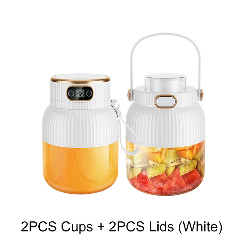 🔥 Wiederaufladbarer Handmixer – Leistungsstark für Obst und Gemüse! 🥤🍓