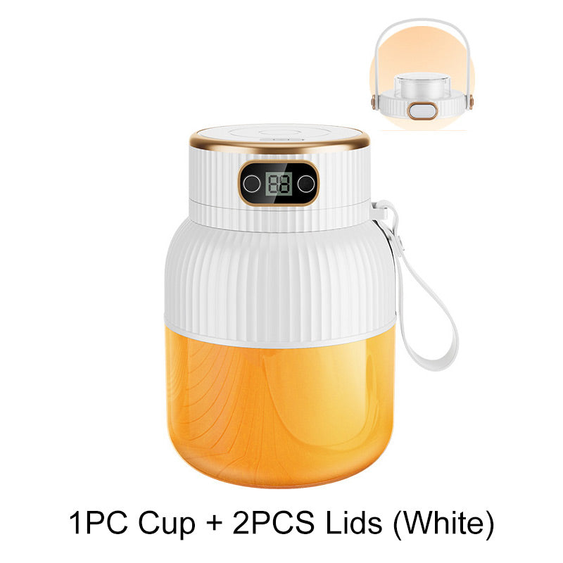🔥 Wiederaufladbarer Handmixer – Leistungsstark für Obst und Gemüse! 🥤🍓