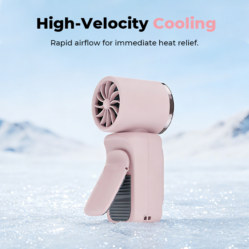 🌀💨Tragbarer Clip-Ventilator mit LED-Anzeige