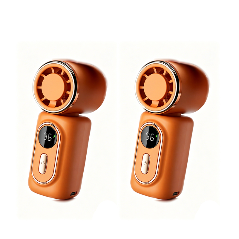 🌀💨Tragbarer Clip-Ventilator mit LED-Anzeige