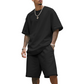 👕 50% RABATT! 🔥 Herren Freizeit-Set – T-Shirt & Shorts – bequem & atmungsaktiv – Perfekt für heiße Tage, Sport oder Strand – lässiger 2-teiliger Look 🩳