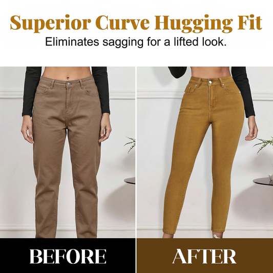 📢📢50% Rabatt!! ⏰✨Damen High-Waist Stretch-Jeans | super elastisch & vielseitig kombinierbar👖