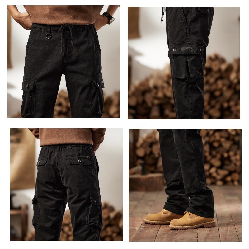 Platz für alles, bereit für alles.Men's Cotton Cargo Tactical Pants