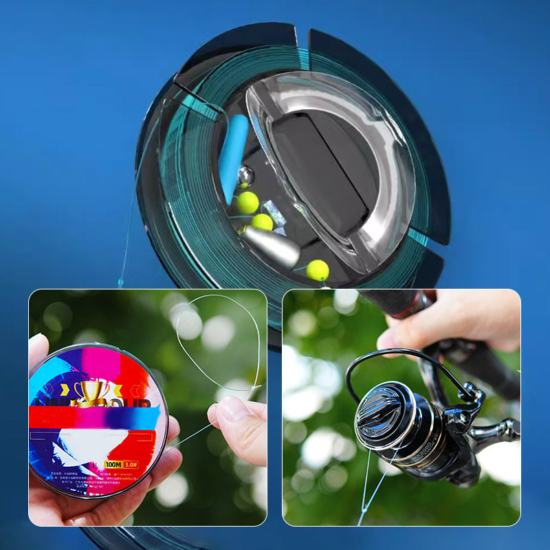✨🐟 Angelschnurset mit automatischer Tiefensuche – Einfach & Schnell einsatzbereit! 🎣💨