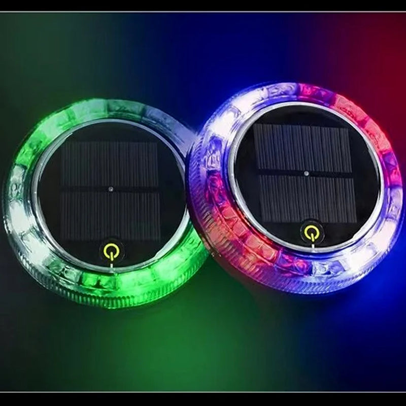 Wasserdichte Solar-LED-Blitzwarnleuchte