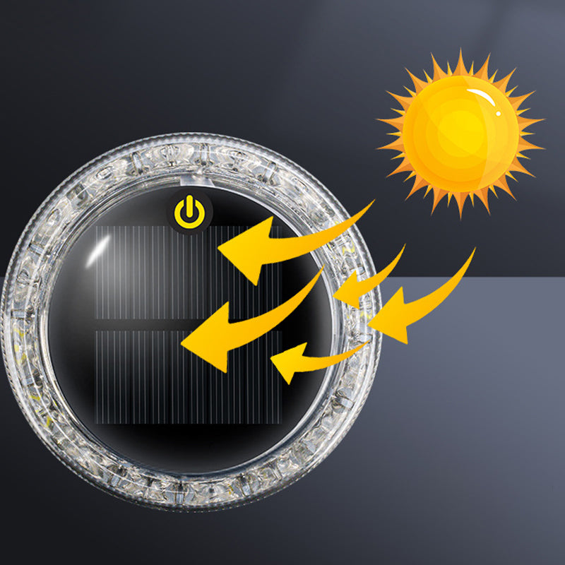 Wasserdichte Solar-LED-Blitzwarnleuchte