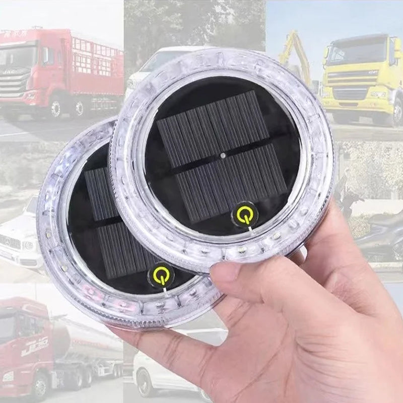 Wasserdichte Solar-LED-Blitzwarnleuchte