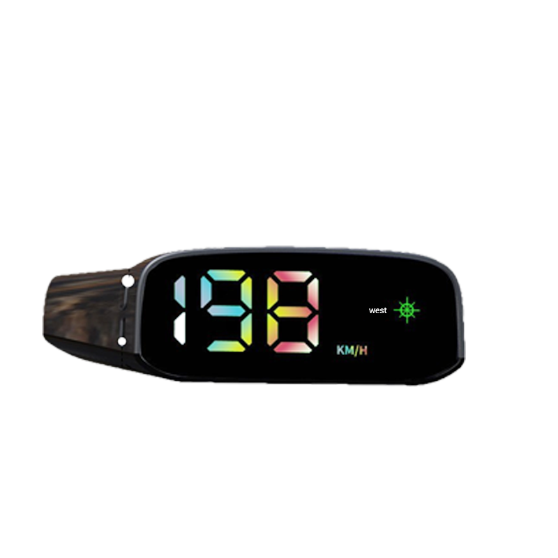 Solarbetriebener Auto-HUD-Tachometer