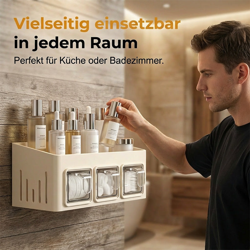Gewürzregal ohne Bohren für die Küche