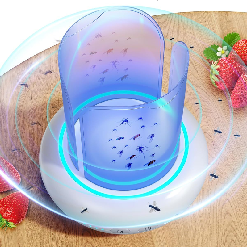 360° UV-LED Lampe gegen Mücken und Fliegen