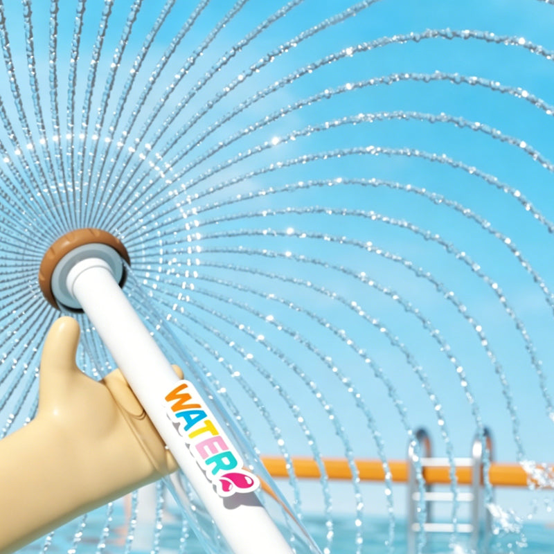 Wasserpistole im Feuerwerksstil mit Zugmechanismus