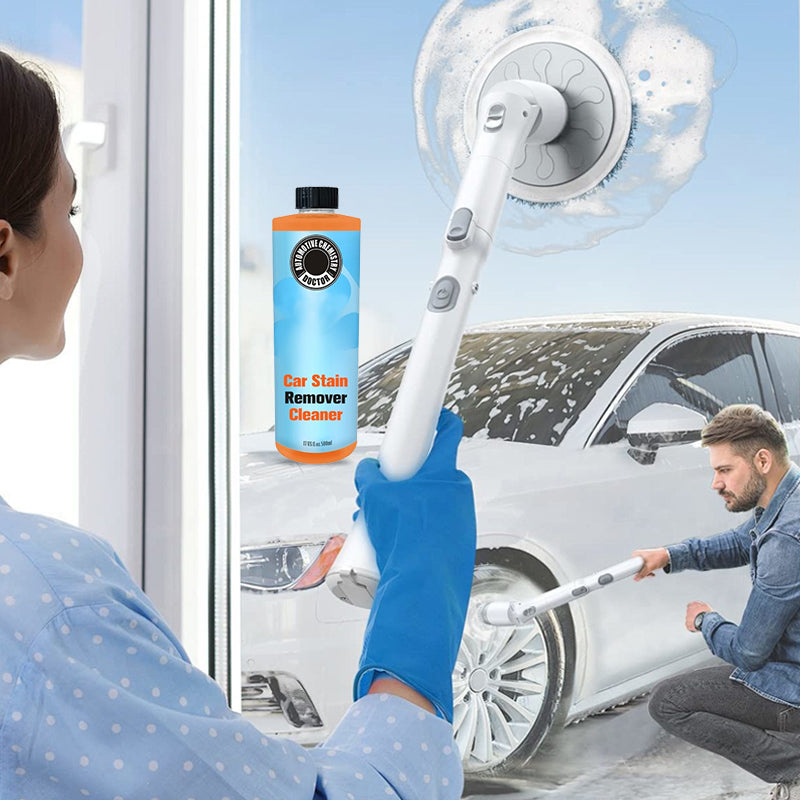 Auto-Fleckenentferner & Reiniger - Kraftvolle Formel für Polster, Leder, Glas & Vinyl | Angenehmer Duft