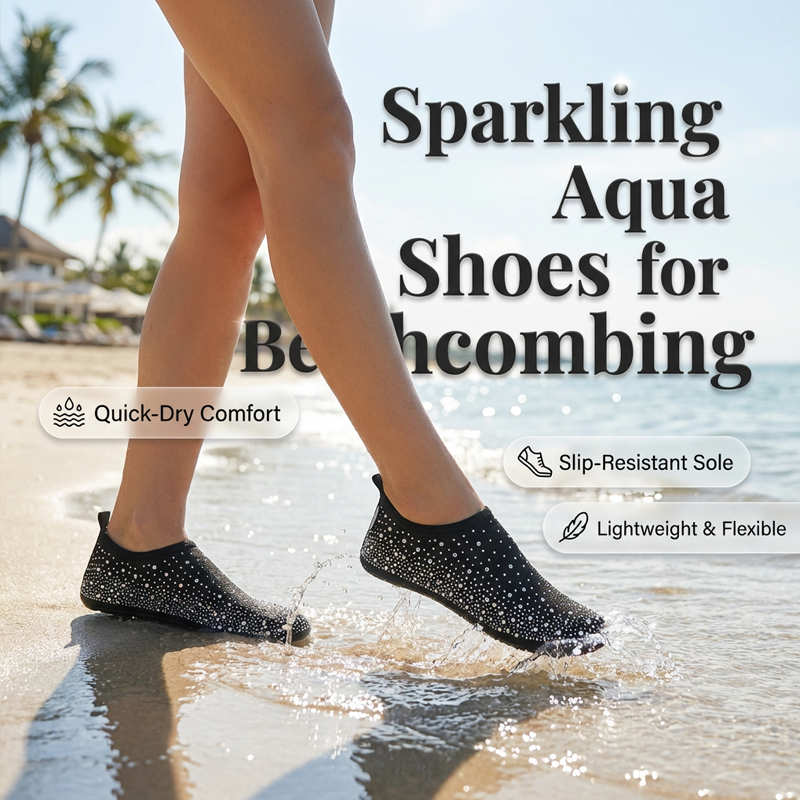 ✨🌊👣Barfuß-Wasserschuhe für Damen – Hausschuhe für drinnen und draußen