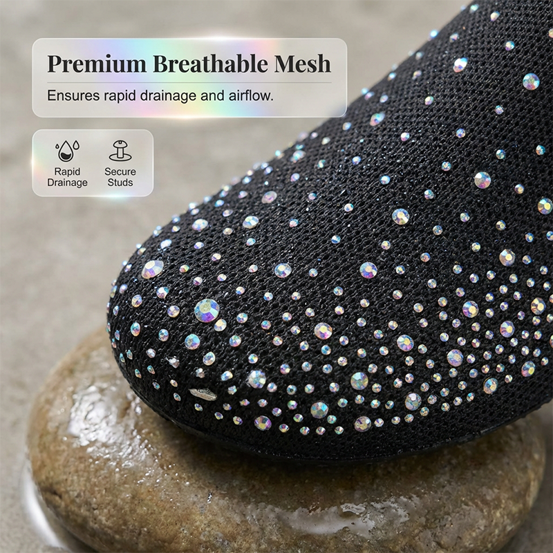 ✨🌊👣Barfuß-Wasserschuhe für Damen – Hausschuhe für drinnen und draußen