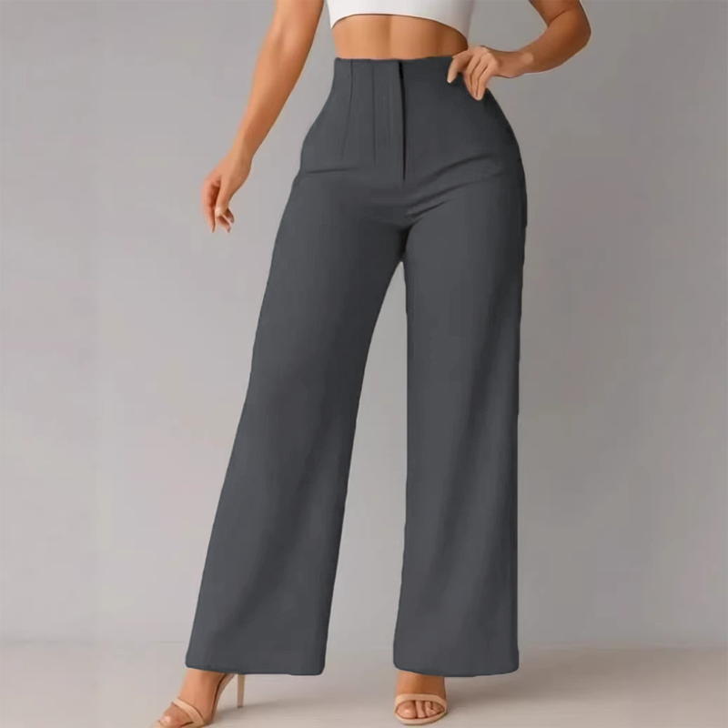 👖 50% Rabatt: Damen High-Waist Weite Hose | Elegant & Bequem für Büro & Alltag ✨