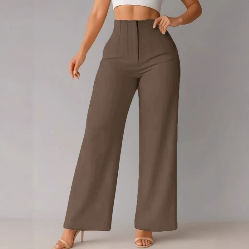 👖 50% Rabatt: Damen High-Waist Weite Hose | Elegant & Bequem für Büro & Alltag ✨