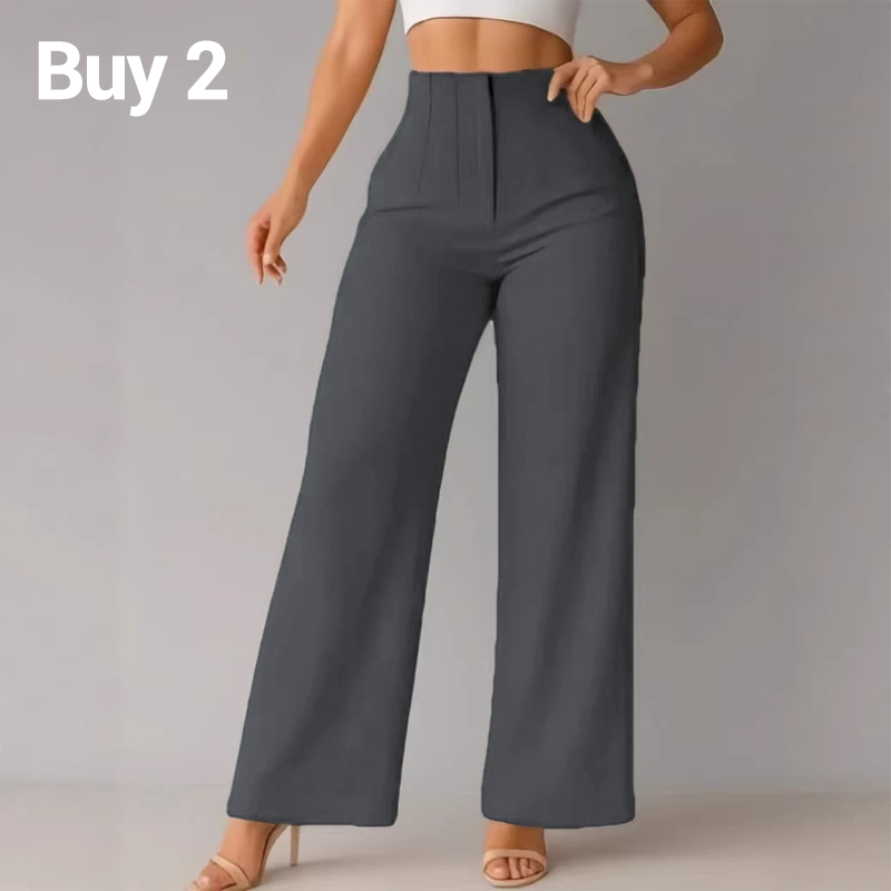 👖 50% Rabatt: Damen High-Waist Weite Hose | Elegant & Bequem für Büro & Alltag ✨