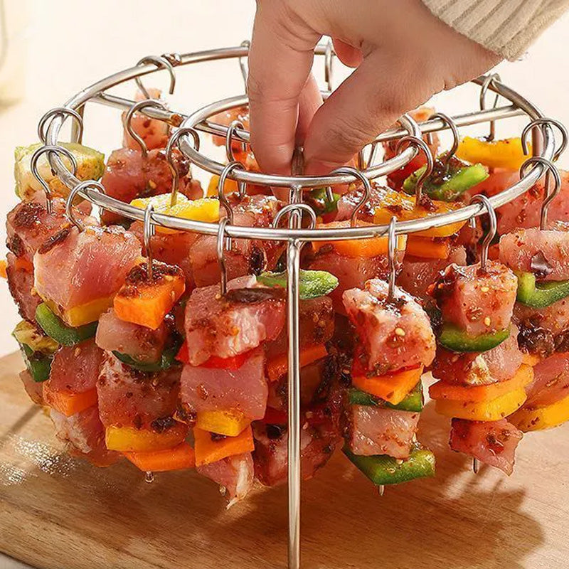 Vertikaler Grillrost für Heißluftfritteusen