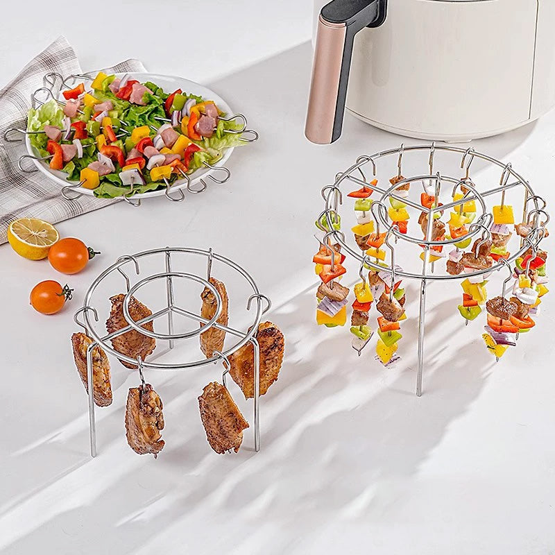 Vertikaler Grillrost für Heißluftfritteusen