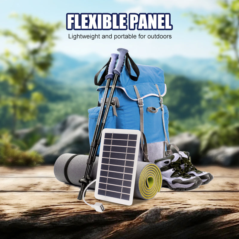 Flexibles Solarpanel mit 2W und 5V