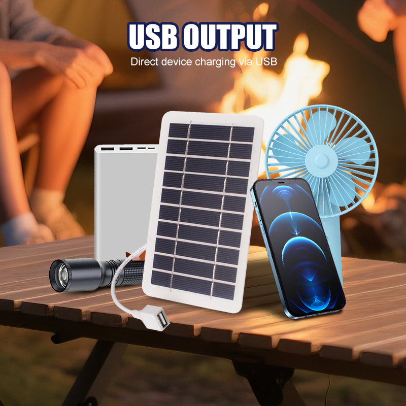 Flexibles Solarpanel mit 2W und 5V