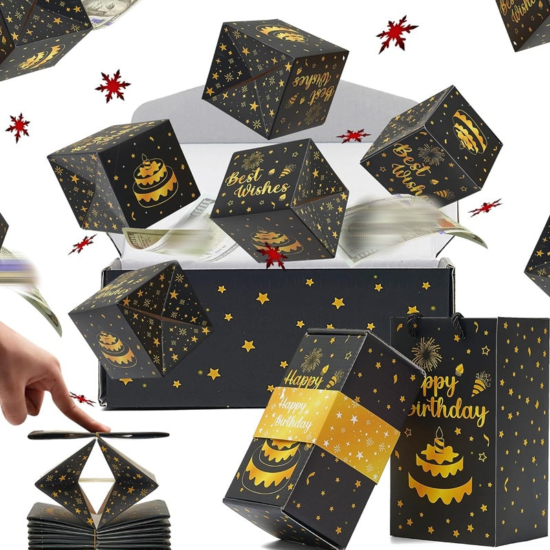 Überraschungs-Pop-up-Geschenkset