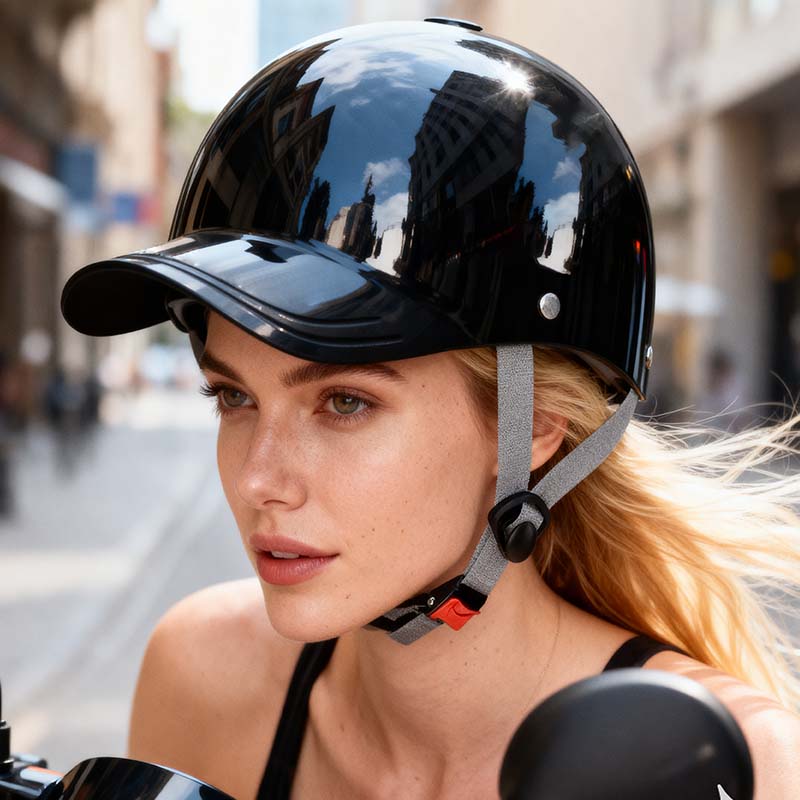 Unisex-Motorradhelm im Baseballkappen-Stil