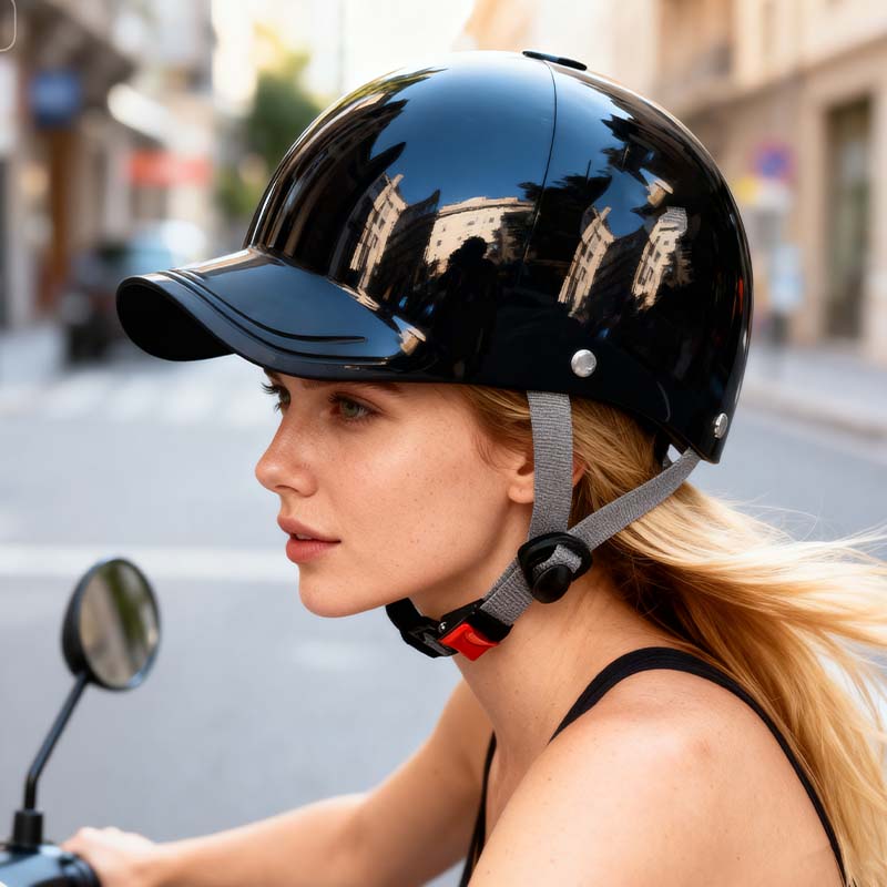 Unisex-Motorradhelm im Baseballkappen-Stil