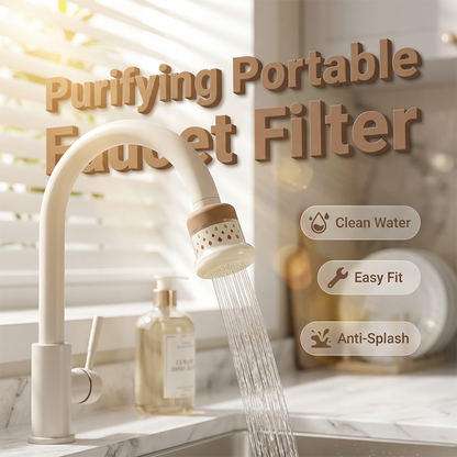 🔥 Heute -50 %! 🚰 Tragbarer Wasserhahnfilter – kompakt, einfach zu montieren & ideal für den Alltag