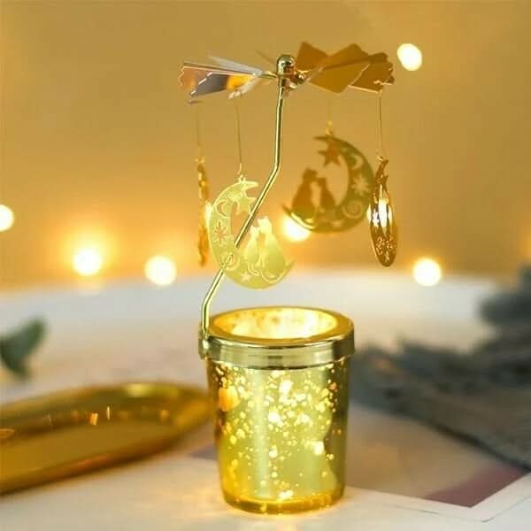 Drehbarer Duftkerzenhalter für Weihnachten