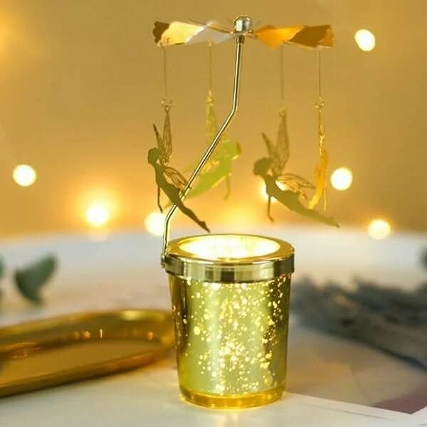 Drehbarer Duftkerzenhalter für Weihnachten