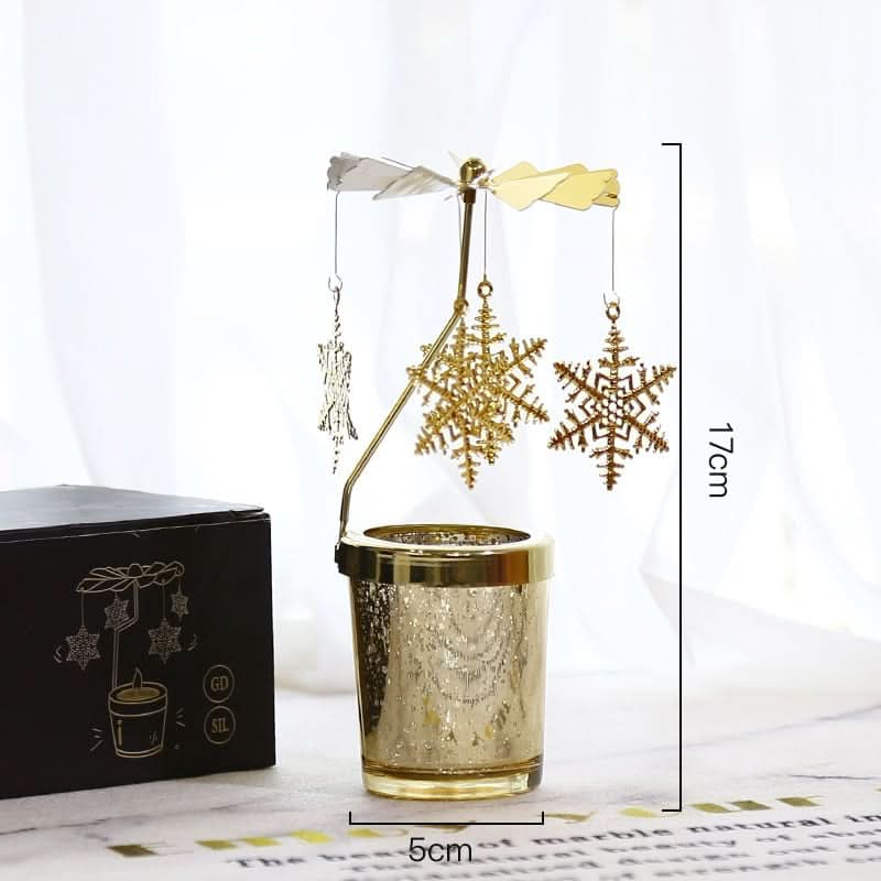 Drehbarer Duftkerzenhalter für Weihnachten