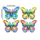 Metall-Schmetterling als Wanddekoration für den Außenbereich