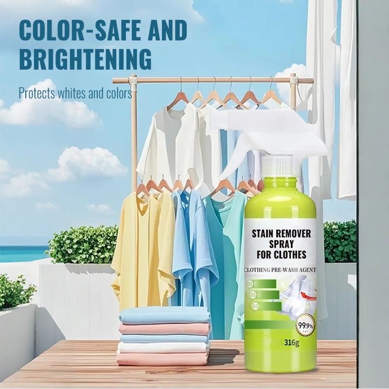 Fleckenentferner-Spray für Kleidung