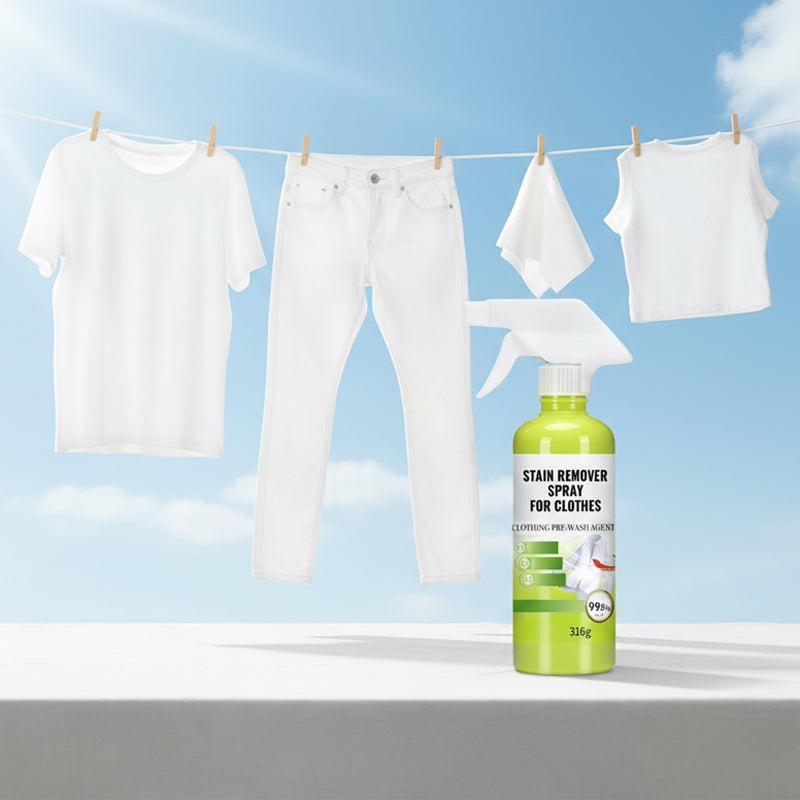 Fleckenentferner-Spray für Kleidung