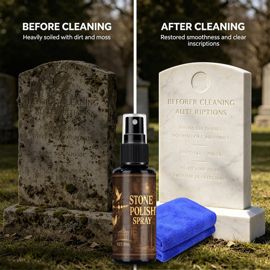 Tombstone Polierspray mit Handtuch