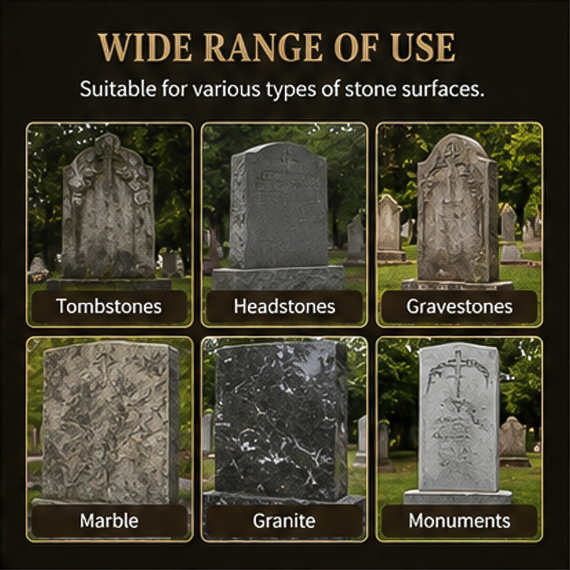 Tombstone Polierspray mit Handtuch